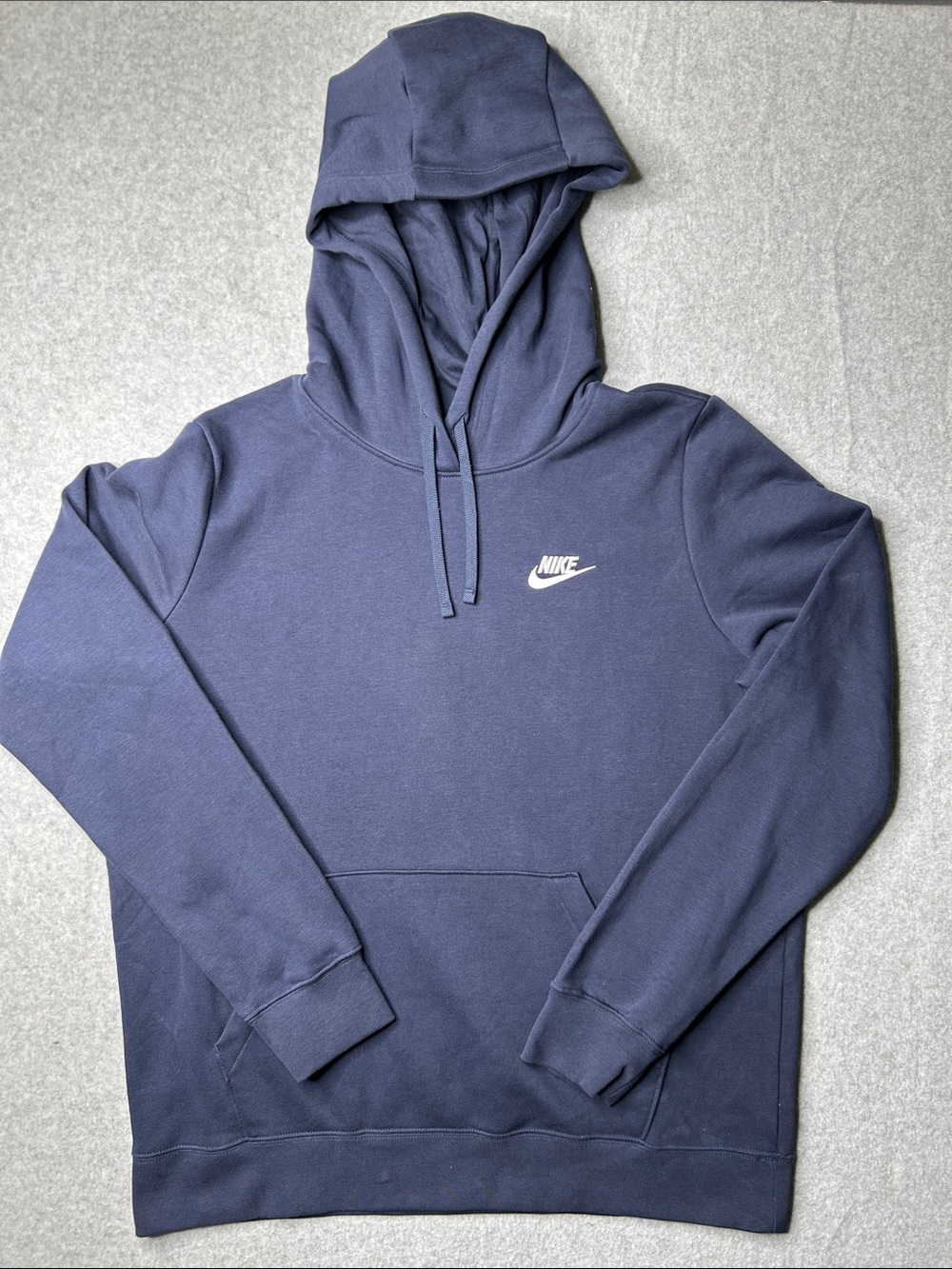 Nike Navy Blue Hooded Pullover Sweatshirt